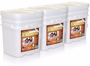 450 Serving Premium Entree and Breakfast Bucket Emergency Survival Supply Food