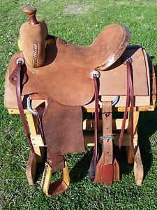 15" Spur Saddlery Ranch Roping Saddle (Made in Texas)