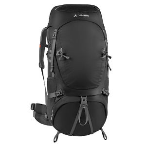 Vaude Astrum 60 + 10 Trekkingrucksack Wanderrucksack schwarz