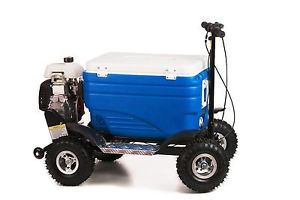 Crazy Coolers Motorized Blue Cooler for Tailgating, Duke Blue Devils