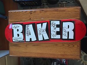 Andrew Reynolds Baker Team Autographed Skateboard Deck Berrics Rare