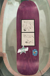 Alien Workshop NOS Neil Blender  "SC" Action Graphic. Color, Purple