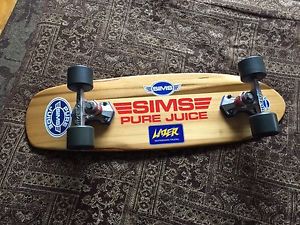 SIMS Taperkick - Vintage 70s LAZER SLALOM SIMS MINI COMPS SUPER RARE ..!