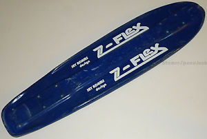 JAY ADAMS Z-FLEX SKATEBOARD DECK VINTAGE 1970s OLD-SCHOOL BLUE FIBERGLASS