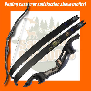 LH HOYT Buffallo Buffalo Recurve Bow Black Blackout 62" 45lb FREE ship 946032