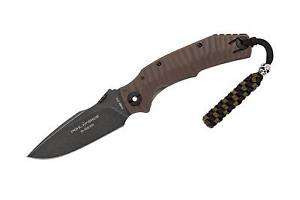 Pohl Force Mike One Desert tactical Outdoor Niolox  Titan / G 10 Zertifikat