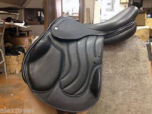 Germida 17.5" Cross Country Monoflap Exclusive English Jumping Saddle NEW