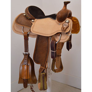 New! 15" Coolhorse Saddles Team Roping Saddle Code: COOL15TR58SPMS