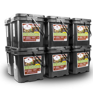 Wise Company 720 Serving Freeze-Dried Meat Survival Emergency Food Buckets