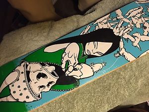 Jeremy Fish X Sam Flores Collaboration Sk8board 100/300 Signed By Jeremy Fish