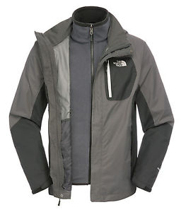 The North Face Men's Zenith Triclimate Jacket, Size XXL, grey / black