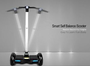 electric off road scooter with bluetooth and 10" wheel handle to hold on too