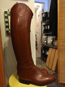 KOENIG DRESSAGE BOOTS IN NOUGAT BROWN ** Wonderful Boots - Amazing Quality