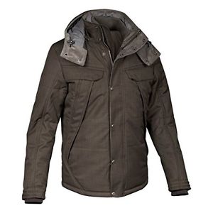 Salewa LA Val PTX/PRL M JKT Giacca, Marrone (Black Olive), 46/S