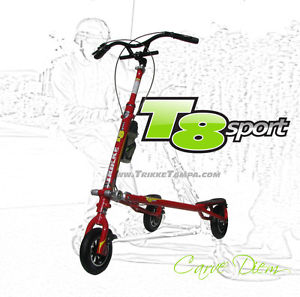 Trikke T8 Sport Air - RED