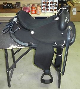 16" NEW ABETTA DRAFT TRAIL WESTERN SADDLE #1 706