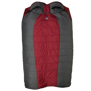 Big Agnes Cabin Creek Double-wide 15D Synthetic Sleeping Bag Dual Zipper