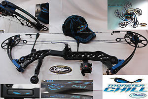 2014 Mathews MONSTER CHILL R McPherson, 60-70#/23-30" DL L/Hand Package BLUE ICE