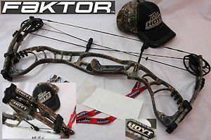 2014 Hoyt Faktor 30, 50-60Lbs #2 Z5 Cam DW 27.5 to 30" RH RTree Xtra