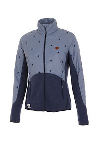 Maloja Funktionsjacke Hybridjacke AnnieM. blau Nylon Wolle Primaloft