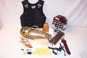 Bull riding equipment-rodeo adult bullrope package-PBR-Vest, Bullrope,Glove ++ X