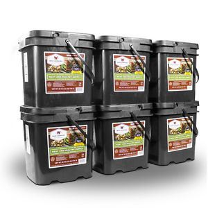 Wise Company 360 Serving Freeze-Dried Meat Survival Emergency Food Buckets