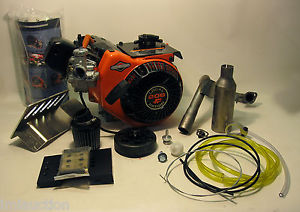 Racing Go Kart Mini Bike Engine Package Briggs Local Option 206 10 HP #40 Clutch