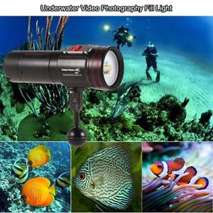 ARCHON D34VR XM-L U2 Diving Underwater Video Flashlight LED Torch Light TY S2Q0