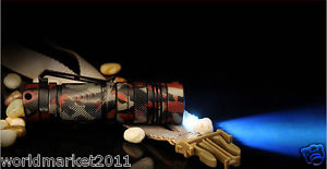 Aluminum Alloy Red Bright Light Long Shots Waterproof Flashlight Torch Lamp &$