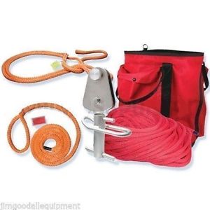 Tree Climbers False Crotch Rigging Kit,15,000 Lb Min Breaking Strength,250' Rope