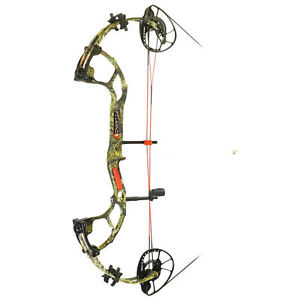 PSE Inertia Compound Bow RH Right Hand 60# Country Camo