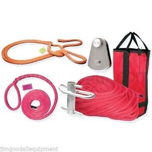 Tree Climbers False Crotch Rigging Kit,15,000 Lb Min Breaking Strength,150' Rope