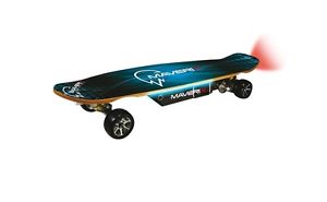 Maverix USA Cruiser 600W Blue Durable Electric Powered longboard Skateboard