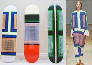 3 RARE Celine Skateboard Decks by JAYNE MIN of Stop It Right Now Kanye Supreme