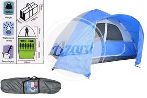 TENDA CAMPEGGIO 8 POSTI 275/285+400 x195 CM CON SACCA PER TRASPORTO - C14