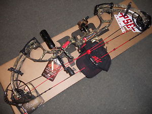 PSE-RH-Bow-59/70# INERTIA COUNTRY Camo 24.5/30" Loaded With all GOOD STUFF