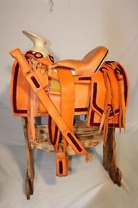 15" Montura Charra -  Saddle - Horse Saddle - Chumeteada #274