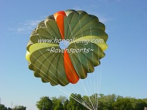 22 Gore Pulled-Down Apex PDA with swivel Reserve Parachute Hang Glider Gliding