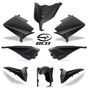 Pacchetto carenatura BCD YAMAHA T-Max 530 Tmax nero carrozzeria NUOVO