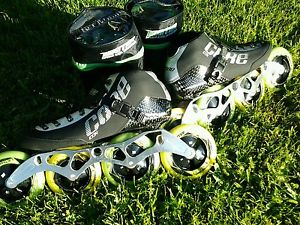 Powerslide Icon Lite Core Racing Inline Speed Skates 904447 SLR Vanquish size 10