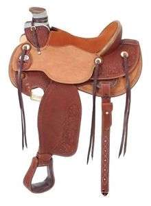 15.5 Inch Wade Seat Western Working Ranch Saddle