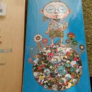 TAKASHI MURAKAMI X VANS SKULL SKATEBOARD DECK (Portrait)