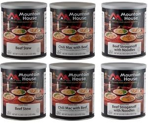 Mountain House Freeze-dried Beef Favorites