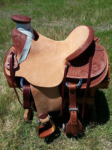 15" Spur Saddlery Wade Ranch Roping Saddle (Made in Texas)