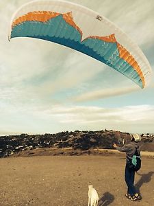 USED Ozone XXLite Single Surface Lightweight Paraglider size 16m for Hike & Fly!