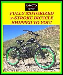 NEW 66cc/80cc 2-STROKE MOTORIZED BICYCLE  MOTOR BIKE SHIPPED TO YOU!