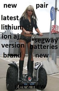 Segway X2  I2 i2SE x2SE XT 167 i180 lithium battery PAIR 2 batteries brand NEW !