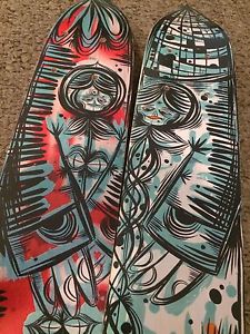 2 Vintage Thomas Campbell T-moss Skate Decks Rare Ltd # Edition!