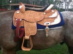 18" Western Show Saddle.