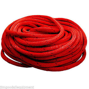 Tree Climbers Bull Rope,Samson 5/8" x 600' Rated for 16,300 Lbs, Double Braid